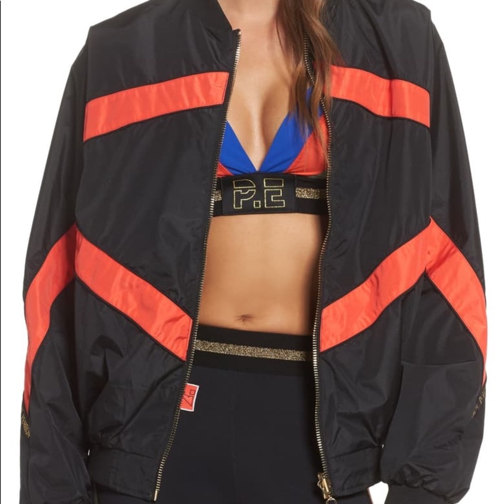 PE Nation Reversible Bomber Jacket